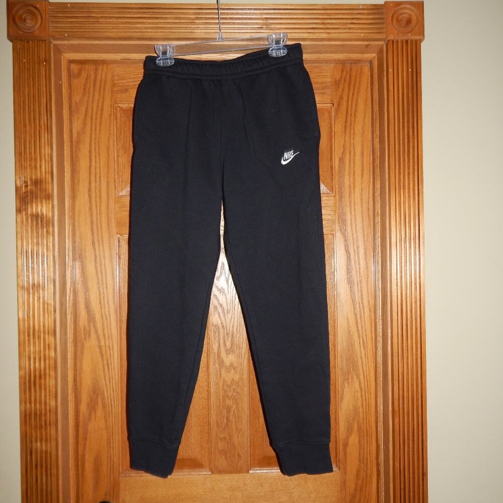 Men's Size S Nike Tech Sportwear Fleece Black Sweatpants Sweats Joggers Pants